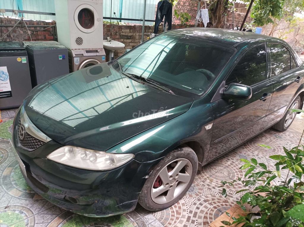 Mazda 6 2004 Số sàn Xanh. Mua bán Ô tô tại Huyện Đông Anh Hà Nội được đăng bởi xichlong hình 3