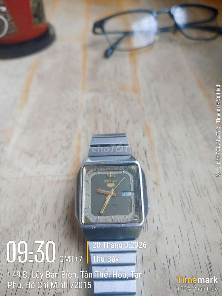 Đồng hồ Seiko 5 máy tự động. Mua bán Đồng hồ tại Quận Tân Phú Tp Hồ Chí Minh được đăng bởi Bach hình 1