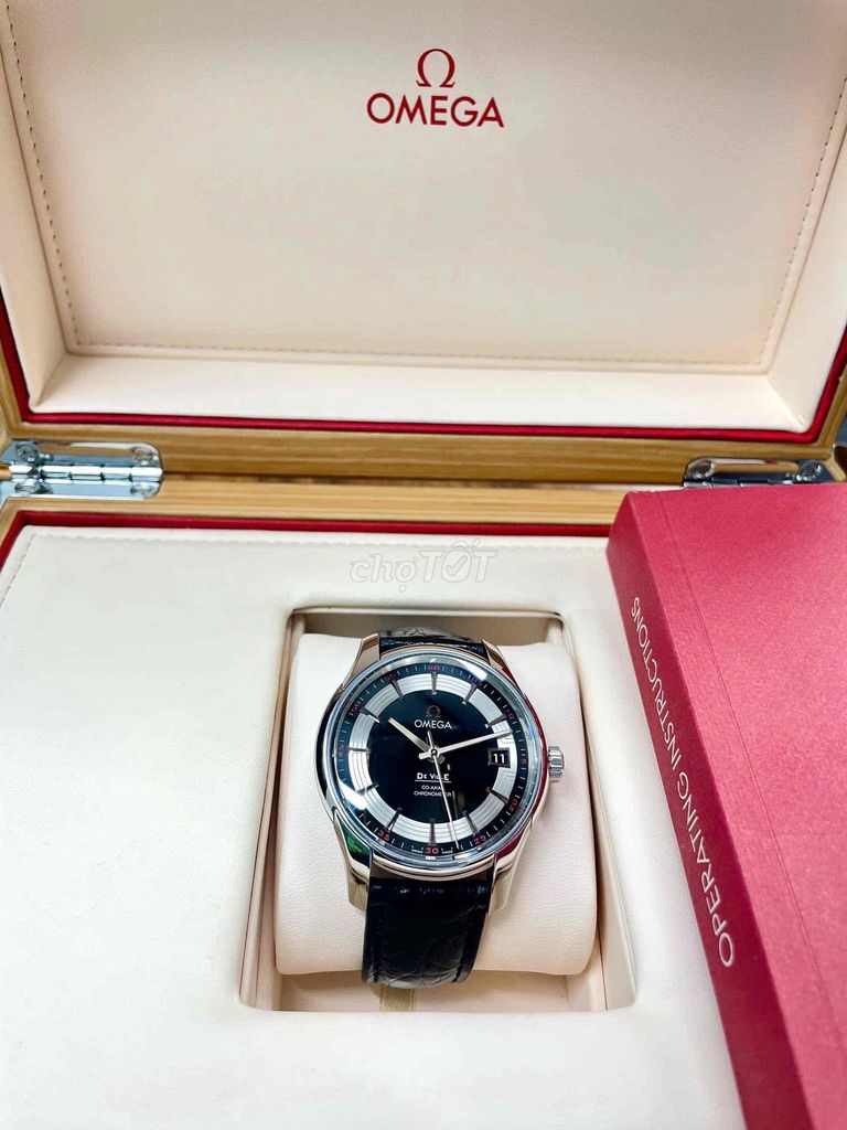 Đồng hồ Omega De Ville Co-Axial Nam Đen. Mua bán Đồng hồ tại Thành phố Tân An Long An được đăng bởi Danh Nguyen Watch hình 1