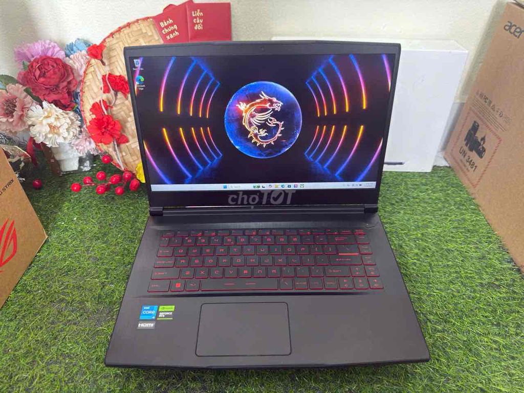 MSI GF63 12UC Gaming i5-12450H 16GB/512GB RTX 3050. Mua bán Laptop tại Quận Liên Chiểu Đà Nẵng được đăng bởi TT Center 603 Tôn Đức Thắng Hòa Khánh  hình 1
