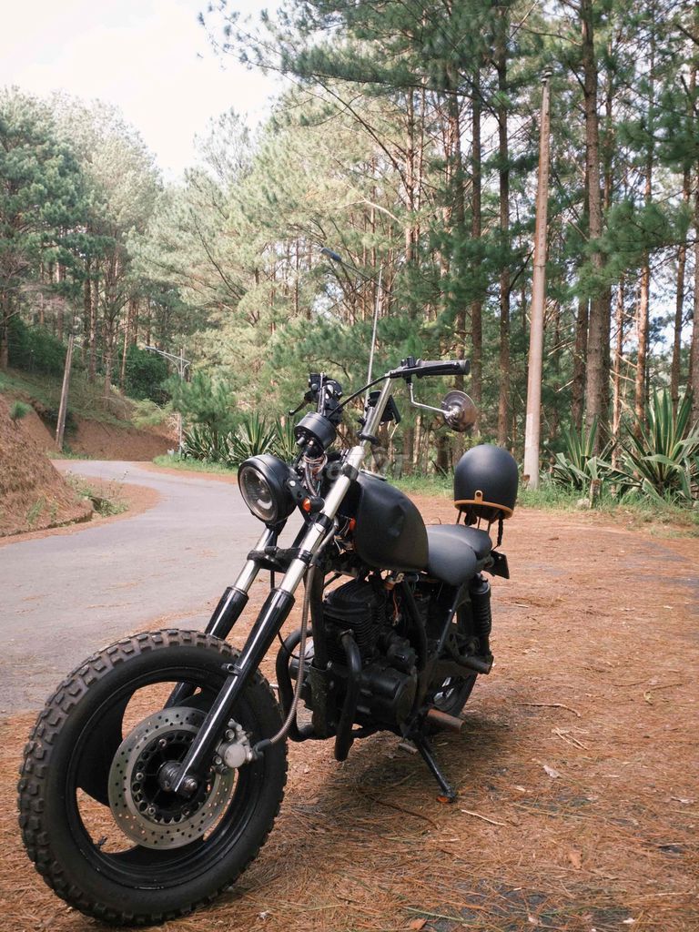 Xe Lifan dáng chopper - màu đen 124cc. Mua bán Xe máy tại Thành phố Đà Lạt Lâm Đồng được đăng bởi Gia Khang hình 2