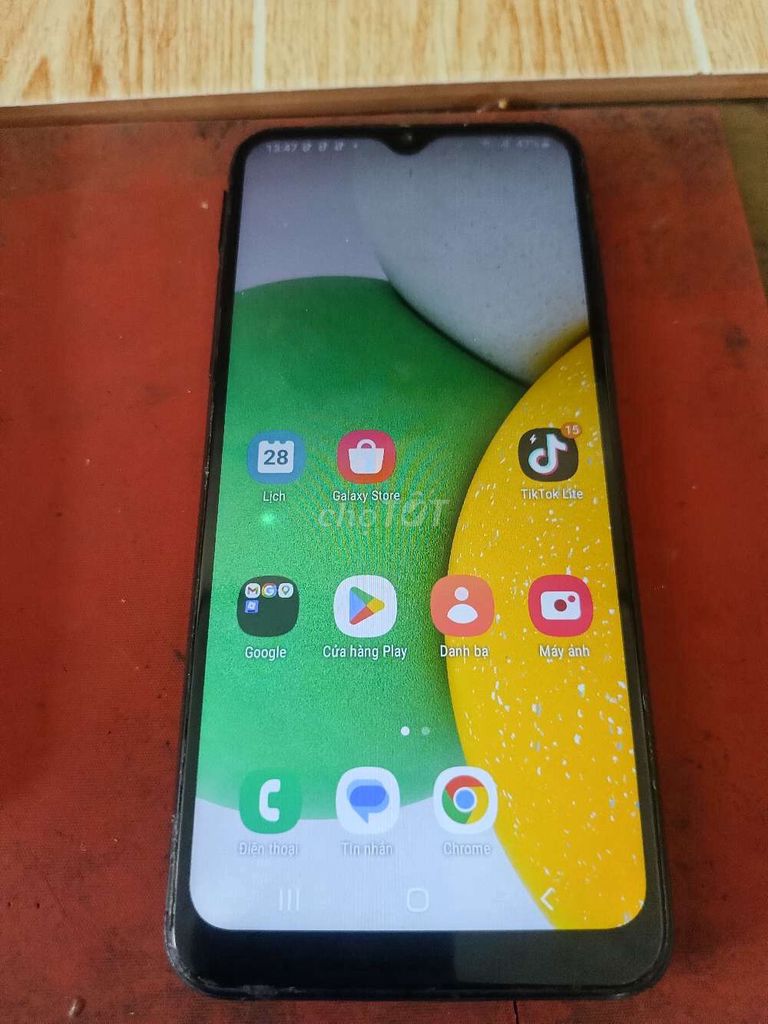 Samsung A03 Core Đen Vỏ bể. Mua bán Điện thoại tại Huyện Bình Tân Vĩnh Long được đăng bởi Trần Sang hình 1