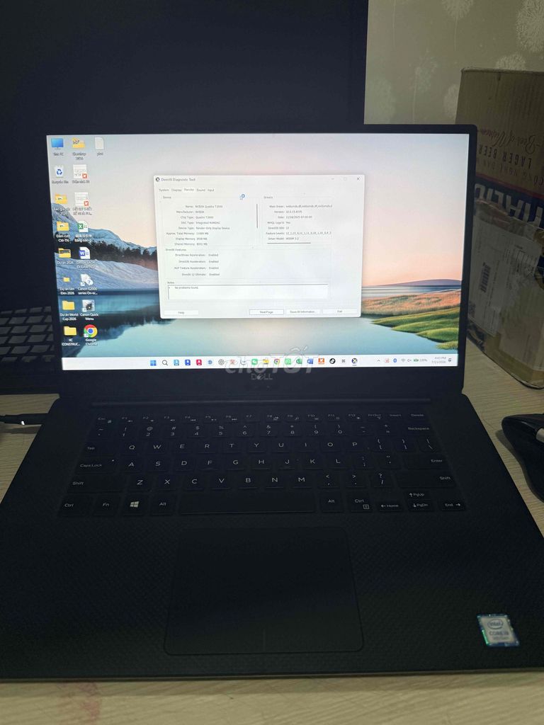 Dell Precision 5540 i9-9880H 16GB Quadro T2000. Mua bán Laptop tại Quận 6 Tp Hồ Chí Minh được đăng bởi Đặng Minh hình 1