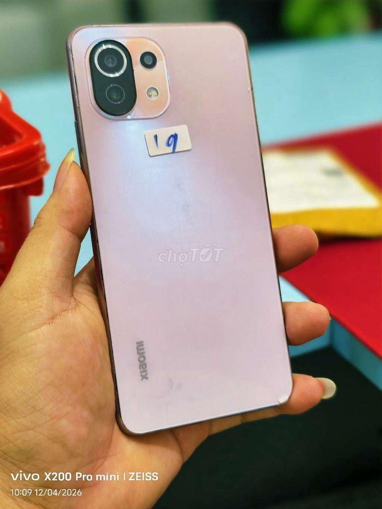 Xiaomi 11 Lite 5G 128GB Hồng. Mua bán Điện thoại tại Quận Tân Bình Tp Hồ Chí Minh được đăng bởi Táo Bán Lổ hình 1