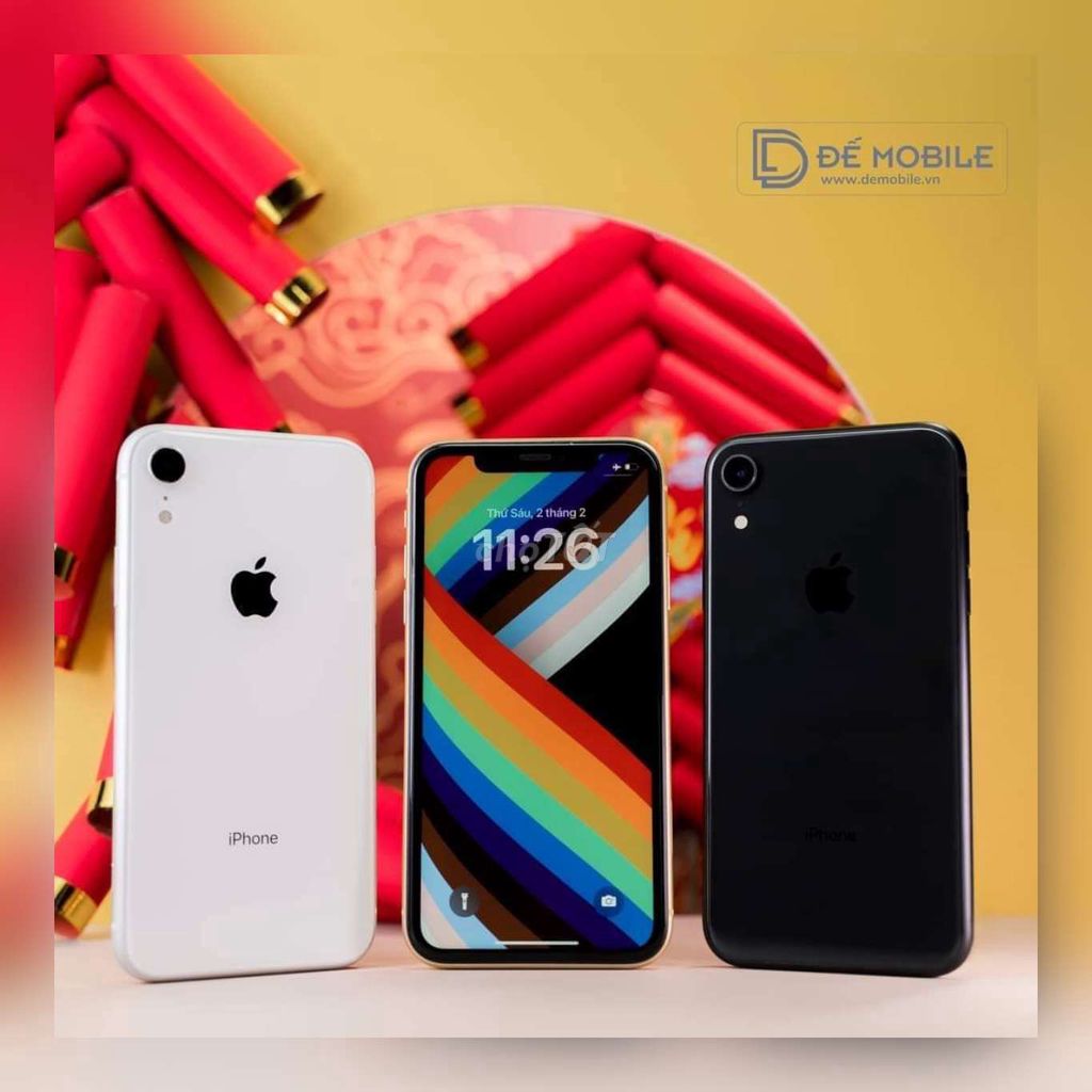 IPHONE XR 64 - 128 Q.tế fullbox chấtlượng tặng BHV