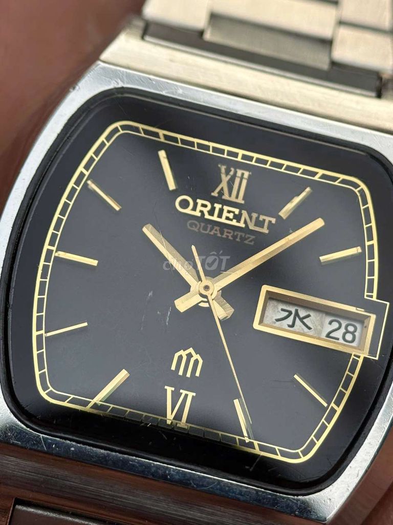 Đồng hồ Orient Tank mặt đen lôi cuốn lịch lãm. Mua bán Đồng hồ tại Quận 8 Tp Hồ Chí Minh được đăng bởi Kết bạn zalo xem thêm mẫu hình 1