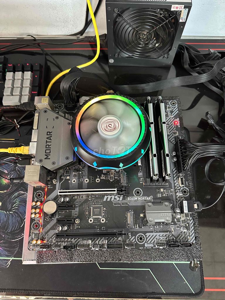 Mainboard MSI B360M Mortar Dual M.2 NVMe. Mua bán Linh kiện (RAM, Card...) tại Quận Gò Vấp Tp Hồ Chí Minh được đăng bởi Tình Nguyễn hình 1