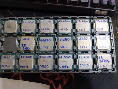 CPU I5 8500 I3 9100 i3 8100 i5 6500 i5 6600 G4560. Mua bán Linh kiện (RAM, Card...) tại Huyện Hóc Môn Tp Hồ Chí Minh được đăng bởi Kim chi