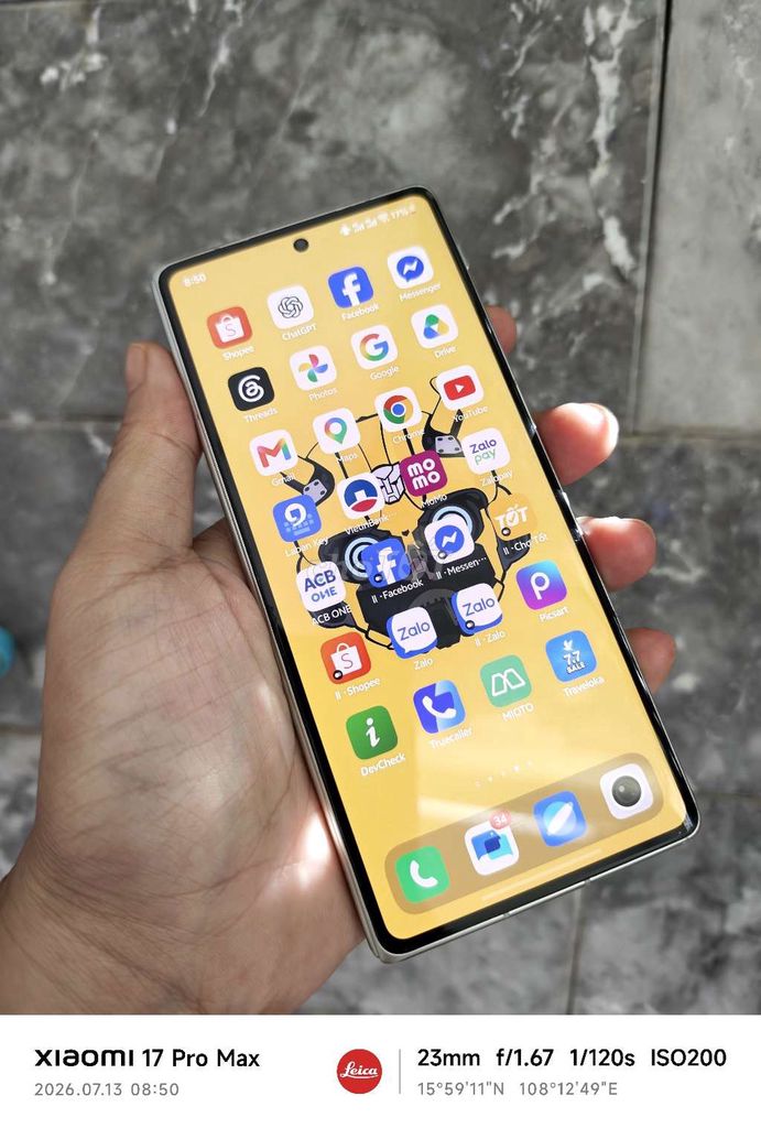 Vivo XFold 3 12GB/256GB Trắng Đã sử dụng. Mua bán Điện thoại tại Quận Cẩm Lệ Đà Nẵng được đăng bởi Huwng Traafn hình 1