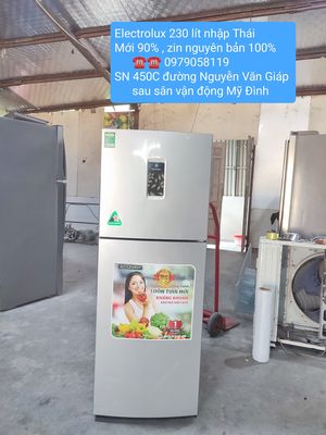 Tủ lạnh Electrolux 230 lít nhập Thái mới 90%