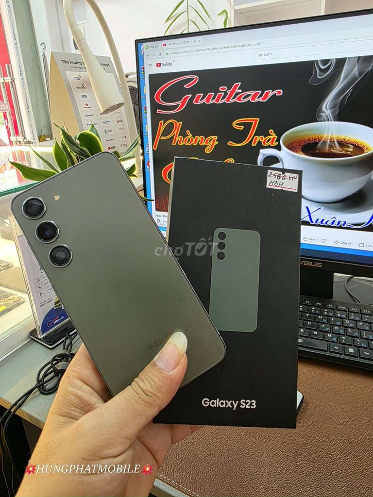 S23-5G BẢN 256G SSVN 2 SIM VẬT LÝ FULBOX ZIN ĐẸP .. Mua bán Điện thoại tại Quận Đống Đa Hà Nội được đăng bởi HƯNG PHÁT Mobile hình 1
