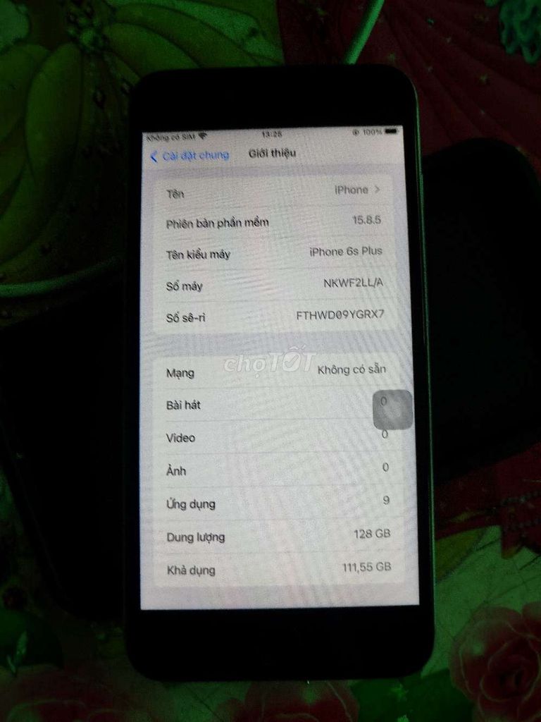 iPhone 6s Plus 128GB Bạc. Mua bán Điện thoại tại Thành phố Thuận An Bình Dương được đăng bởi A Út hình 1