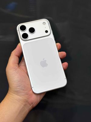 17 Pro Max 256GB Bạc Pin 100 zin keng Vn Imei 9182