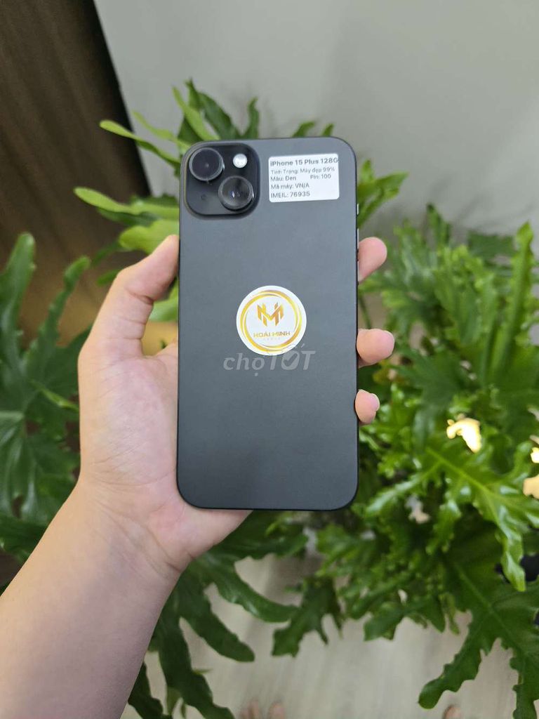 iPhone 15 Plus 128GB Đen Đã qua sử dụng. Mua bán Điện thoại tại Quận Ninh Kiều Cần Thơ được đăng bởi Hoài Minh Store hình 1