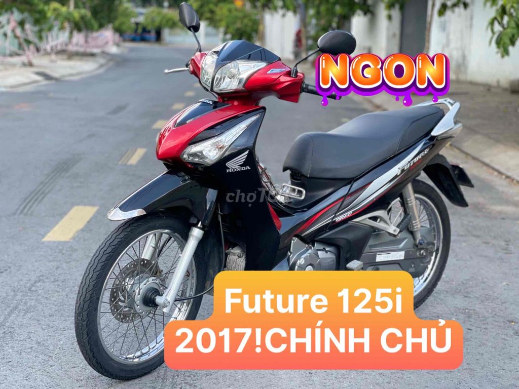 [NGAY CHỦ]💠 Honda Future 125i mua 2017💠ĐẦU+SƠN ZIN