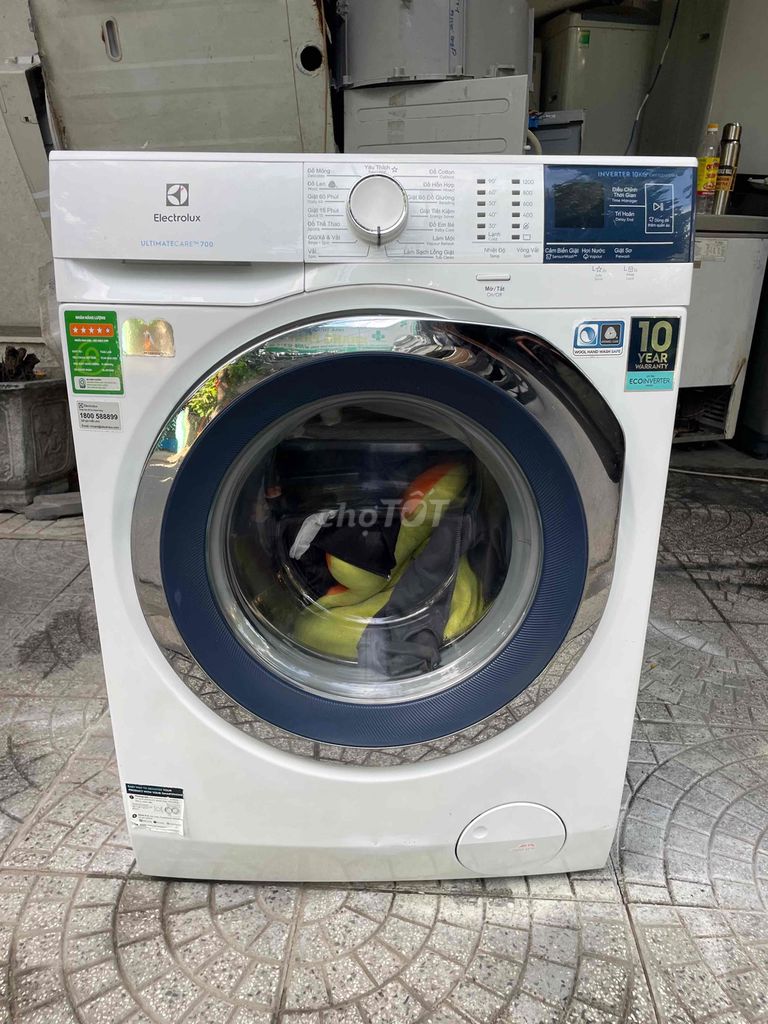 Máy giặt Electrolux UltimateCare 700 10kg Trắng. Mua bán Máy giặt tại Quận Cẩm Lệ Đà Nẵng được đăng bởi Nguyễn Tấn khang hình 1