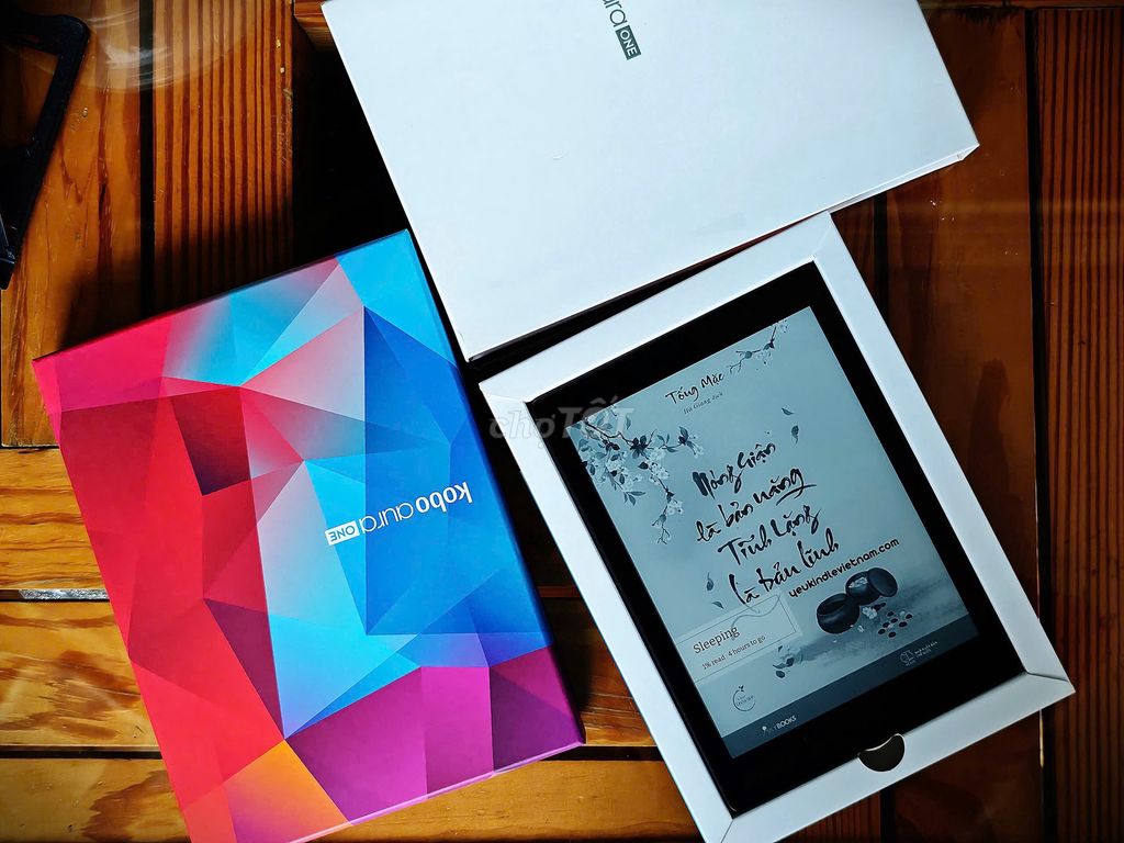 Máy đọc sách Kobo Aura One 8GB 7.8 inch, Used.. Mua bán Máy tính bảng tại Thành phố Thủ Đức Tp Hồ Chí Minh được đăng bởi BaoBinKindle hình 1