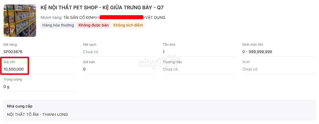 kệ trưng hàng petshop. Mua bán Nội thất, đồ gia dụng khác tại Quận 7 Tp Hồ Chí Minh được đăng bởi Quân Kha hình 2