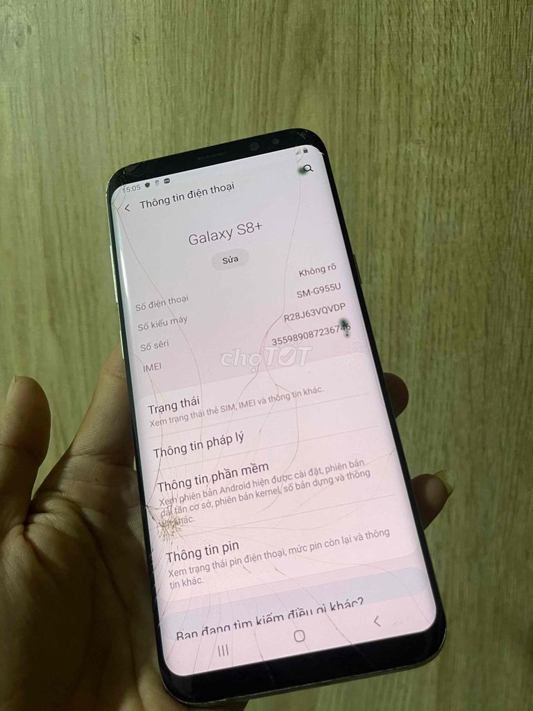 Samsung Galaxy S8 Plus 64GB bạc