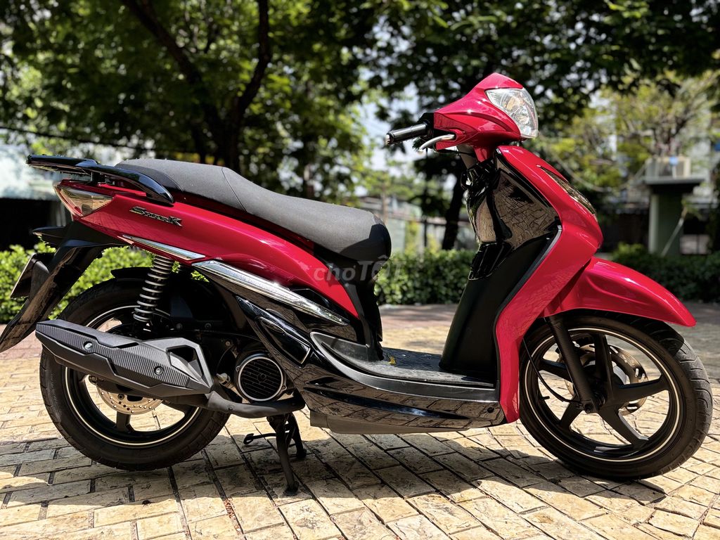 🌈👍🤩SYM Shark Fi 125cc màu đỏ,có 2 đĩa