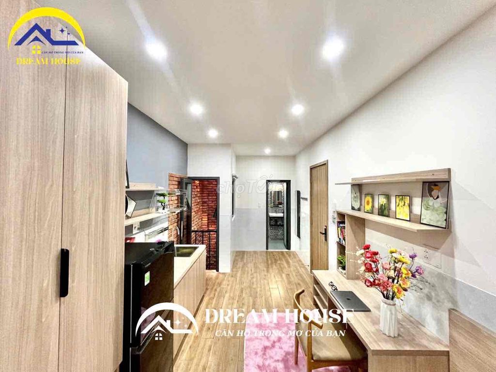 CĂN HỘ MINI MỘT NGƯỜI Ở - FULL NỘI THẤT - CUỐI LÊ TRỌNG TẤN