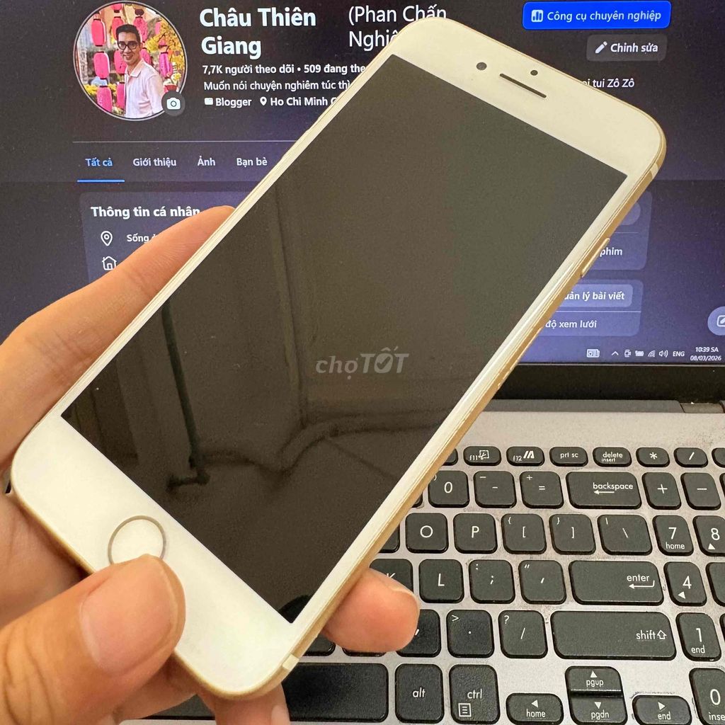 Apple iPhone 7 32GB Vàng. Mua bán Điện thoại tại Quận 5 Tp Hồ Chí Minh được đăng bởi Giang Gia Dụng hình 1