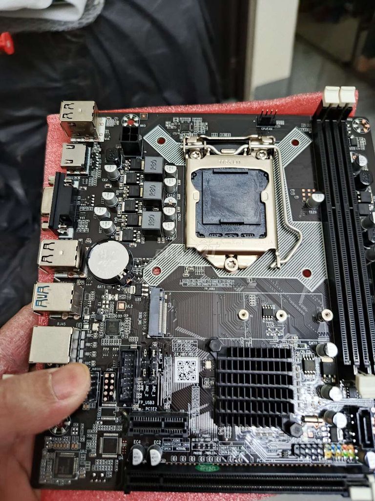 Mainboard H81 Đen. Mua bán Linh kiện (RAM, Card...) tại Huyện Phù Ninh Phú Thọ được đăng bởi PN Computer Bình Phú Phù Ninh hình 1
