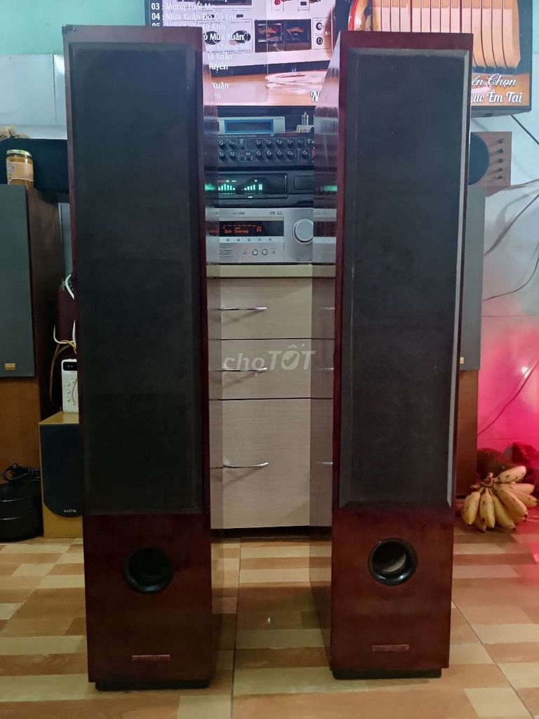 Loa đứng Pioneer S-A5 Nâu đỏ Gỗ va 01 loa  yamaha. Mua bán Tivi, Âm thanh tại Quận Gò Vấp Tp Hồ Chí Minh được đăng bởi tài lộc hình 1
