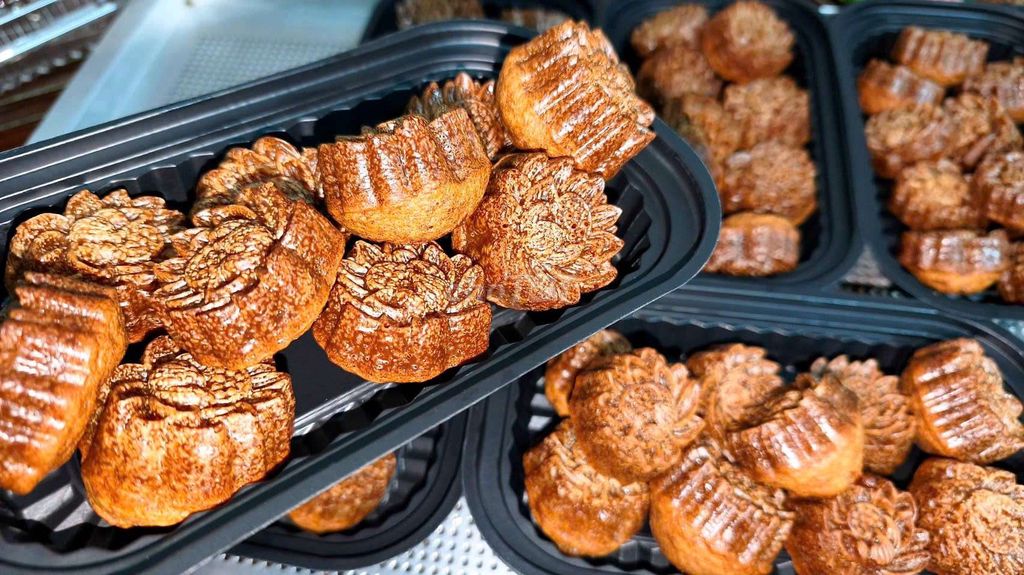 Bánh bò thốt nốt nướng hoa sen . Mua bán Đồ ăn, thực phẩm và các loại khác tại Quận 12 Tp Hồ Chí Minh được đăng bởi Thùy Thanh Nguyễn  hình 1