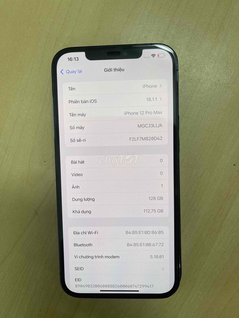 iphone 12 pro max. Mua bán Điện thoại tại Quận Hai Bà Trưng Hà Nội được đăng bởi Phạm Hùng  hình 1