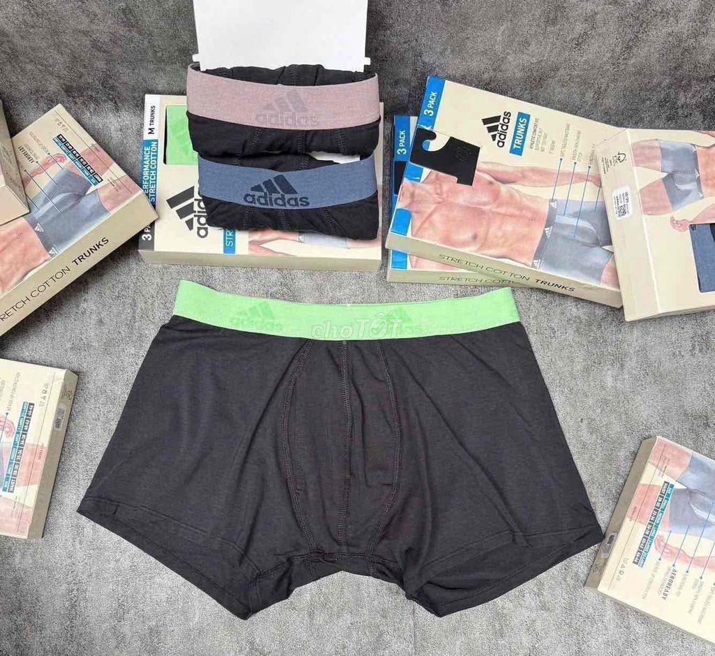Quần lót Boxer Adidas Nam Cotton. Mua bán Quần áo tại Thành phố Biên Hòa Đồng Nai được đăng bởi hải hình 1