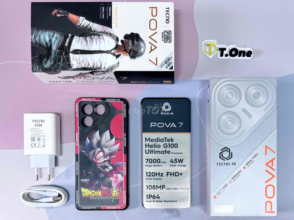 Tecno POVA 7 NFC 16GB(8+8)/128GB FullBox BH 4/2027. Mua bán Điện thoại tại Quận Ninh Kiều Cần Thơ được đăng bởi TOne Máy Lướt hình 1