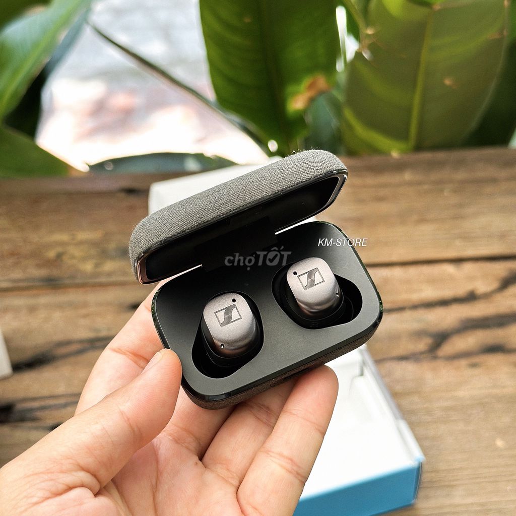 Tai nghe Sennheiser Momentum True Wireless 4 Xám. Mua bán Tivi, Âm thanh tại Huyện Nhà Bè Tp Hồ Chí Minh được đăng bởi Tainghelikenew hình 1