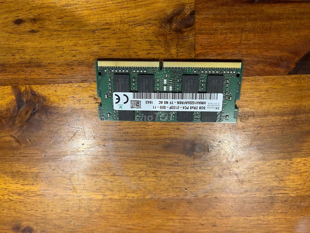 RAM Laptop 8GB DDR4 đã sử dụng. Mua bán Linh kiện (RAM, Card...) tại Quận 7 Tp Hồ Chí Minh được đăng bởi Thành hình 1
