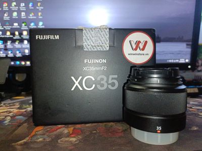 Fujinon XC35f2 fullbox, kính đẹp, không mốc xước
