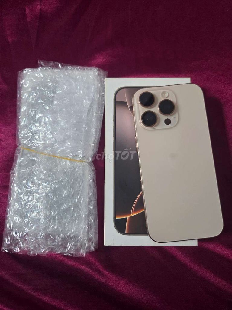 IP 16 Pro 128GB Sa Mạc VN pin 95, Zin áp, Đẹp 99%. Mua bán Điện thoại tại Quận 12 Tp Hồ Chí Minh được đăng bởi Moi XRDEN hình 1
