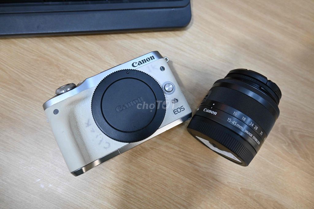 Máy ảnh Canon M6 vs 15 45 stm. Mua bán Máy ảnh, Máy quay tại Quận Tân Bình Tp Hồ Chí Minh được đăng bởi Lê Thị Phương Thảo hình 1