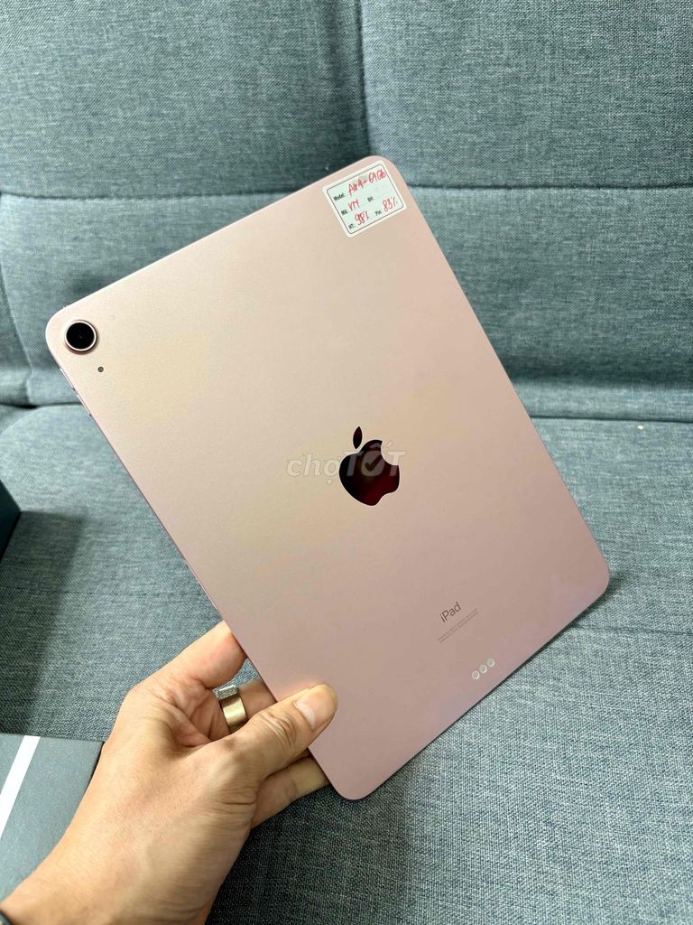 ipad Air4-64gb Pink Vn zin đẹp nguyên bản 100%. Mua bán Máy tính bảng tại Quận Đống Đa Hà Nội được đăng bởi Quý Hoàng hình 1