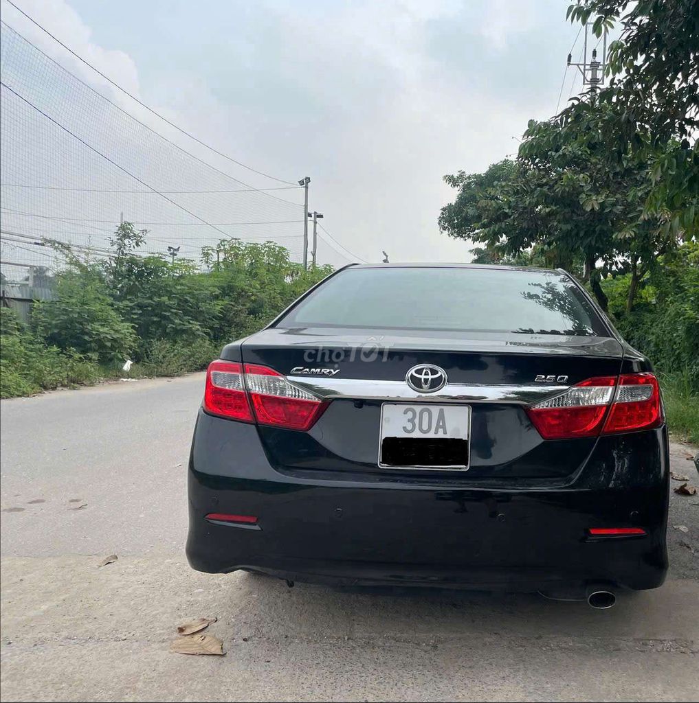 Toyota Camry 2.5Q 2013 Đen 15 vạn