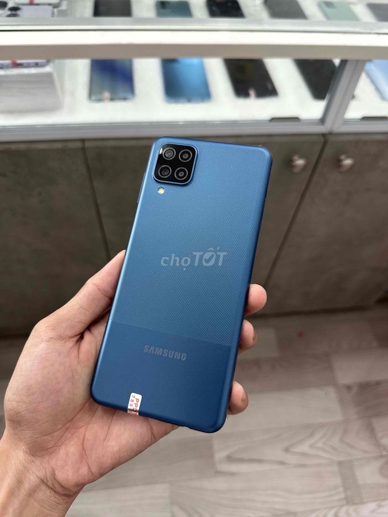 Cần bán Sam Sung A12 đẹp keng full chức năng rẻ. Mua bán Điện thoại tại Thành phố Qui Nhơn Bình Định được đăng bởi Gia Long hình 1
