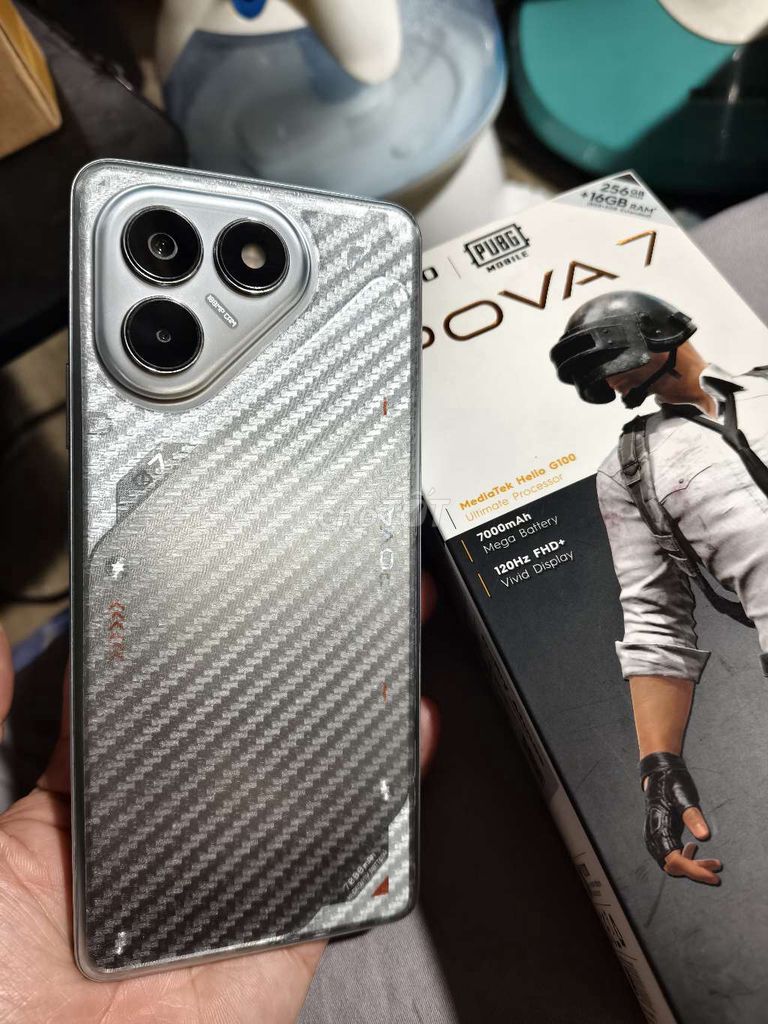 Tecno Pova 7 8/256 fullbox pin 100%. Mua bán Điện thoại tại Thành phố Thủ Đức Tp Hồ Chí Minh được đăng bởi Phạm Dũng hình 1