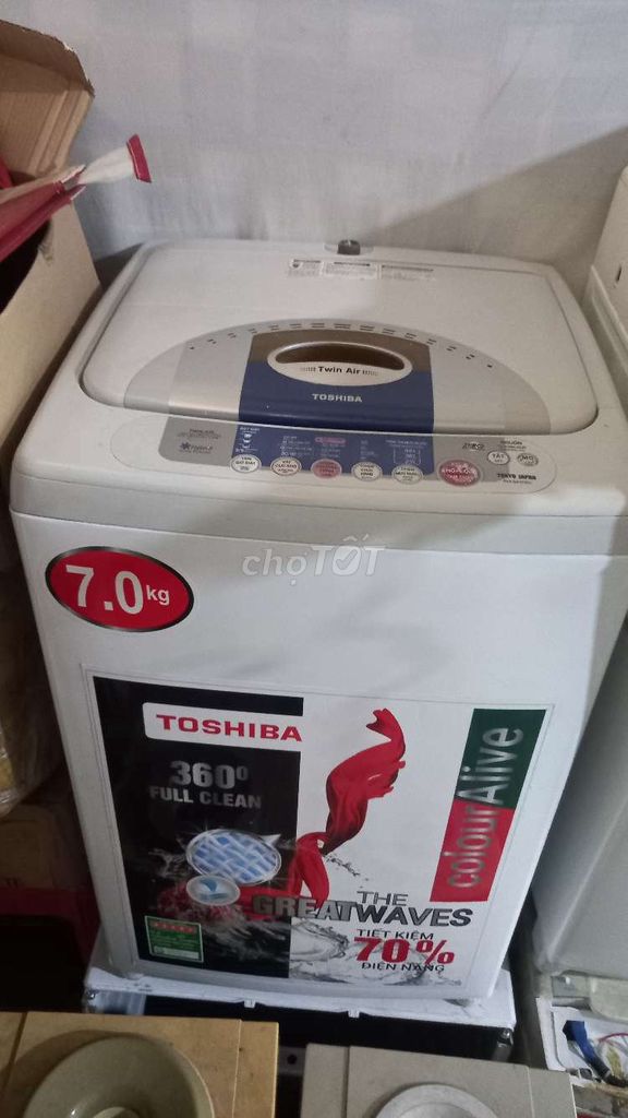 2 máy giặt toshiba 9kg và 7kg invite tiết kiệm