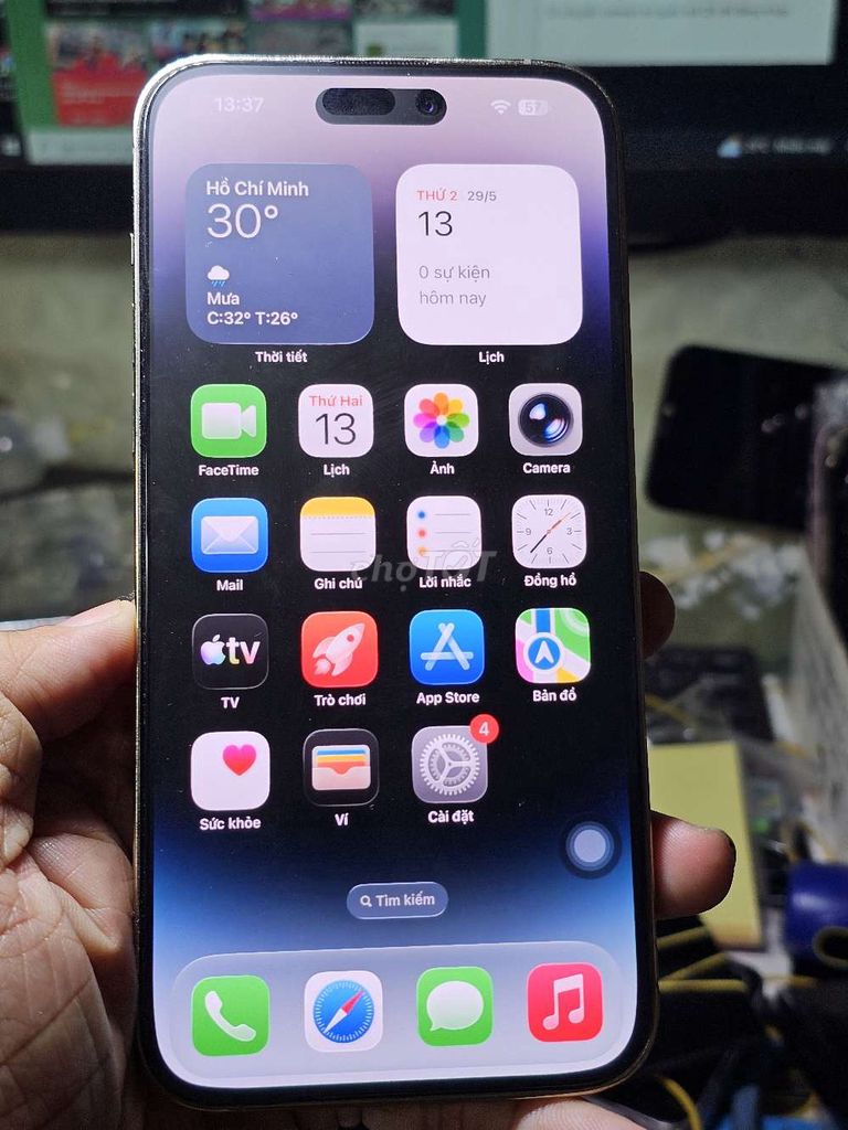 iPhone 14 Pro Max 128GB LLA mỹ giá rẻ . Mua bán Điện thoại tại Quận 8 Tp Hồ Chí Minh được đăng bởi Thiên Hòa mobile  hình 1