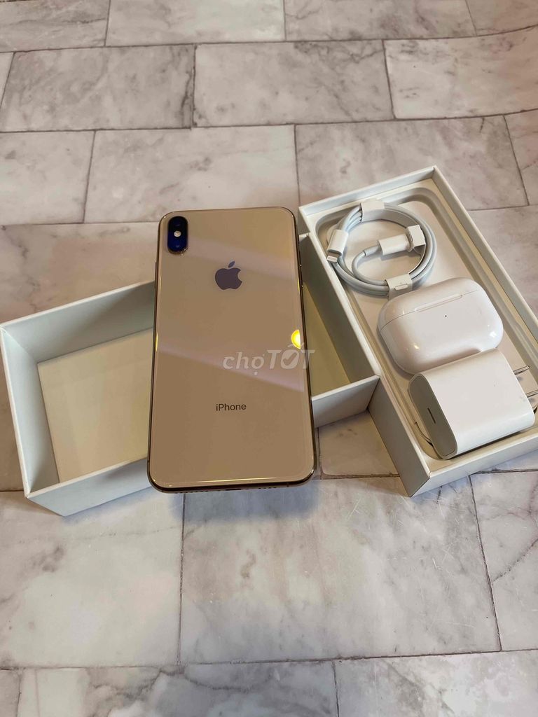 XS Max 64 QTế Full Box Zin Áp Xài Giữ Kĩ Pin 92%