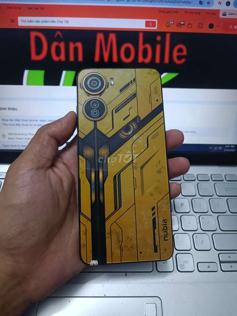 NUBIA NEO 5G8GB.256GB PIN 6000 UNISOC T820 FULL CN. Mua bán Điện thoại tại Quận Bình Thạnh Tp Hồ Chí Minh được đăng bởi Dân Mobile hình 1