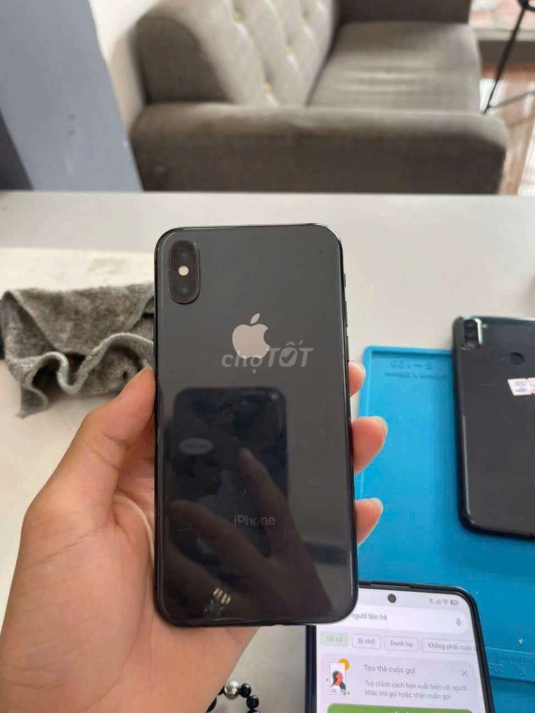 iPhone X, 64g, mất face, pin 77. Mua bán Điện thoại tại Thành phố Thủ Dầu Một Bình Dương được đăng bởi Phước Mobile hình 1