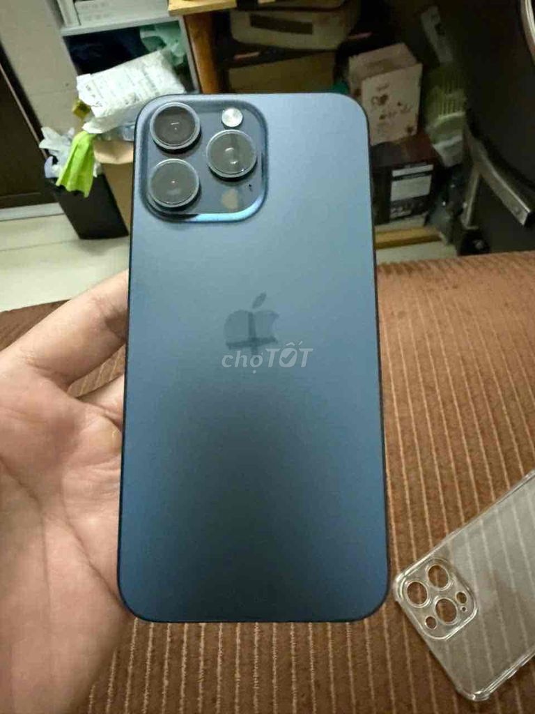iPhone 15 Pro Max 256GB Xanh Mỹ. Mua bán Điện thoại tại Huyện Bình Chánh Tp Hồ Chí Minh được đăng bởi Duong hình 1
