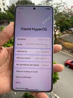 Xiaomi 14T Pro Xám 528GB 16GB Like New