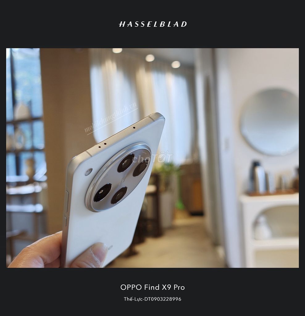 Oppo Find X8 Pro 12/512GB Trắng đẹp xuất sắc. Mua bán Điện thoại tại Quận Hoàng Mai Hà Nội được đăng bởi mobilehungthinh hình 1