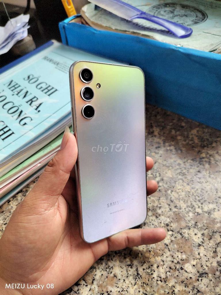 Samsung A34 5G 128GB Bạc Đã sử dụng. Mua bán Điện thoại tại Huyện Cai Lậy Tiền Giang được đăng bởi minh khôi hình 1